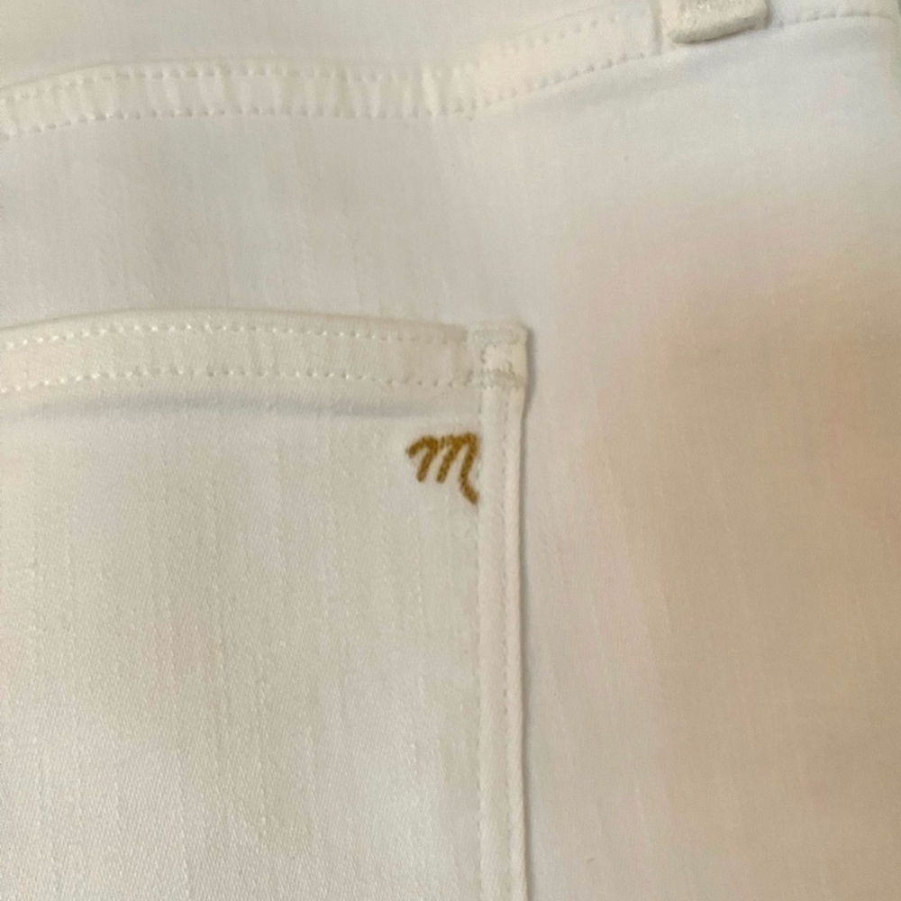 Madewell Plus High-Rise Skinny Jeans in Pure White Size 20W NWT - Picture 4 of 5